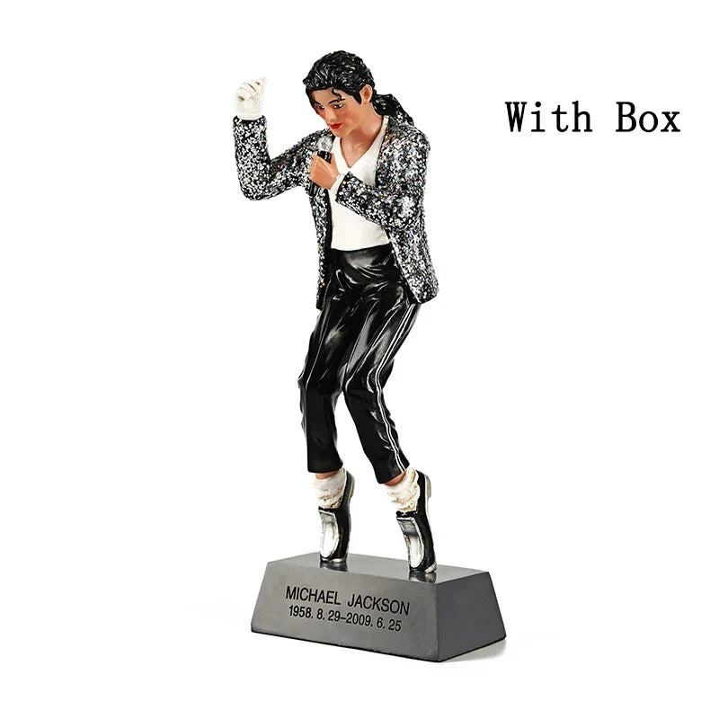 Soul Singer Michael Jackson Action Figure Tiptoe Dance Resin Model Toys