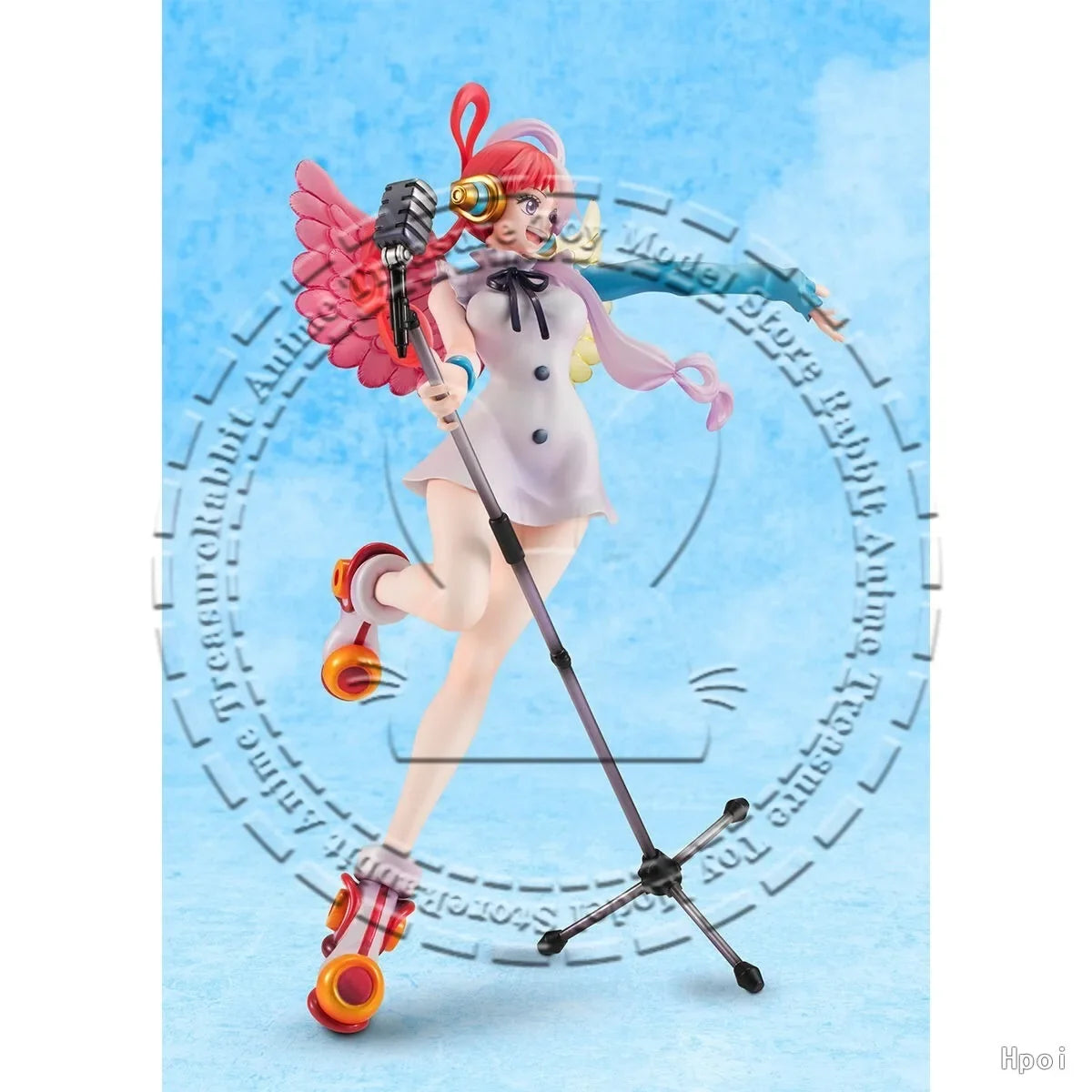 In Stock Original Genuine MegaHouse Red Uta  PVC ABS Anime Statue Figure Model Collectible Gift Decoration Showpiece