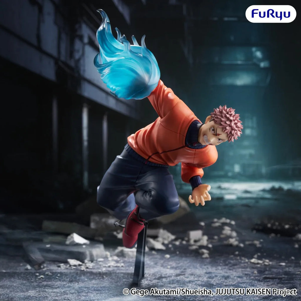 【Vorverkauf】 Original FuRyu Trio-Try-iT Jujutsu Kaisen YUJI ITADORI Anime Figur Ornament Geschenk