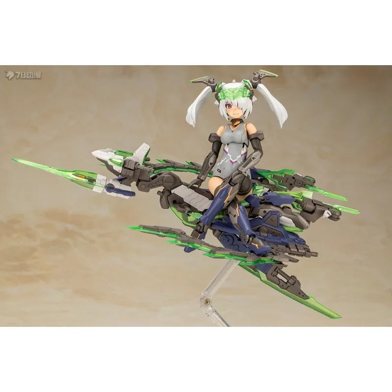 New stock Kotobukiya Original FRAME ARMS GIRL Series HRESVELGR  Anime Action Figure Assembly Model Toys Model Gifts For boys
