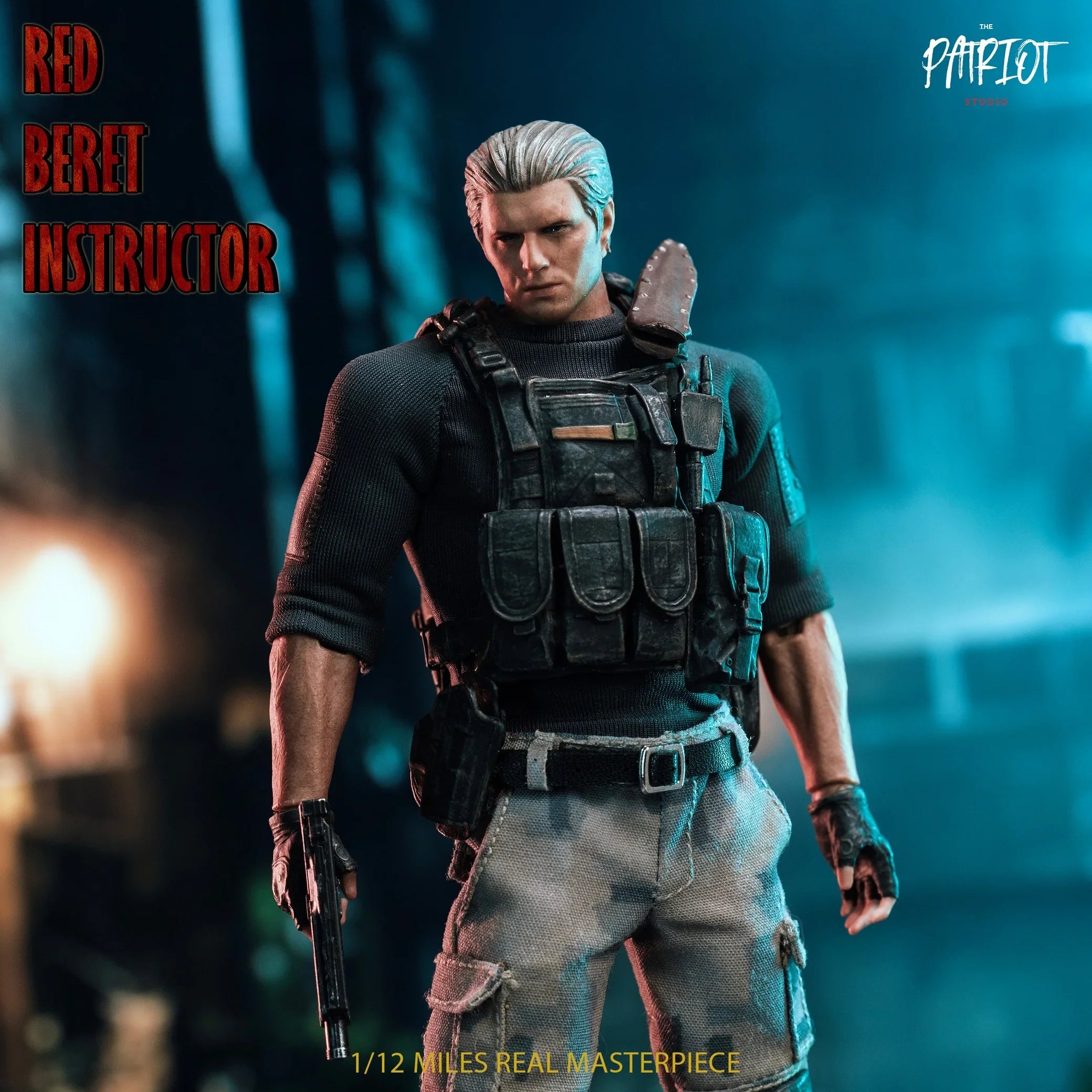 In Stock Patriot Studio Resident Evil 1/12 Leon Kraus Chris Police Officers Zombie Chainsaw 6-inch Action Figures Collection