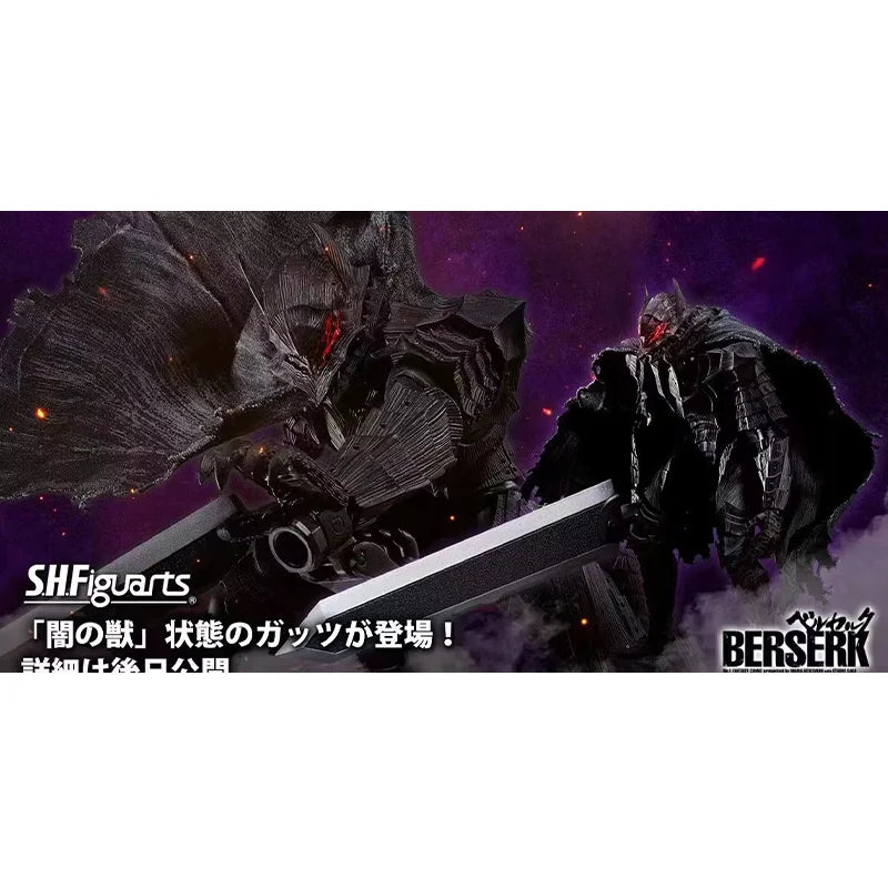 100% In Stock Original Bandai S.H.Figuarts Shf Guts Berserker Armor Passion Berserk Anime Action Collection Figures Model Toys