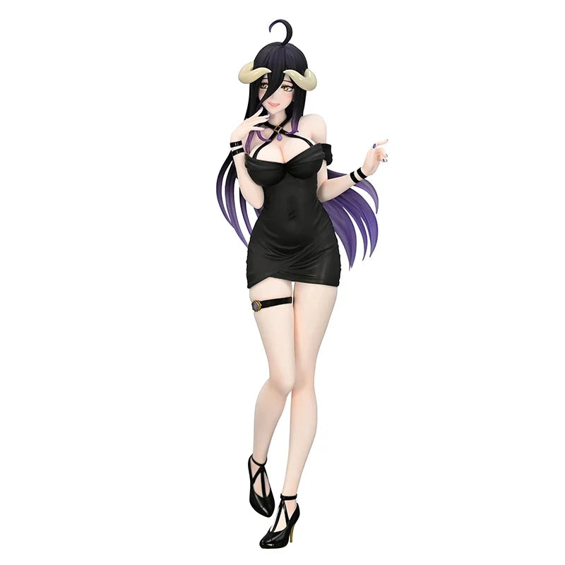 Overlord Figure Albedo Figures Sexy Girl Albedo Figurine Pvc Collection Model Statue Desk Decoration Toys Boys Christmas Gifts
