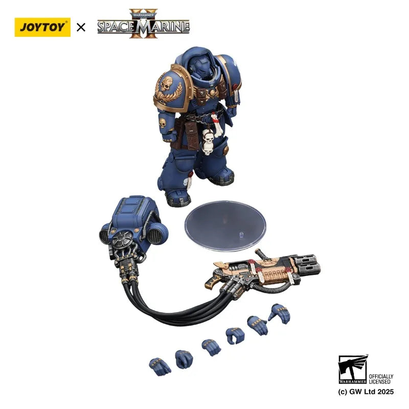 JOYTOY Warhammer 40K Ultramarines Heavy Relic Primus Armor 1/18 Action Figures Heavy Artificer Armor Game Model Collectible Toys