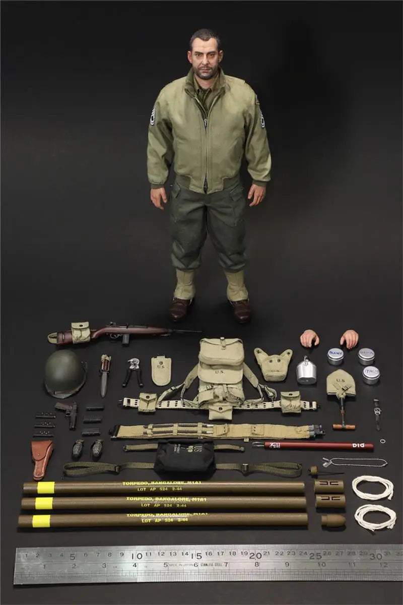 DID A80150 Maßstab 1:6 WWII U.S. Army Ranger Rescue E Mike Bewegliche Actionfiguren als Geschenk für Fans und Sammler 1:6
