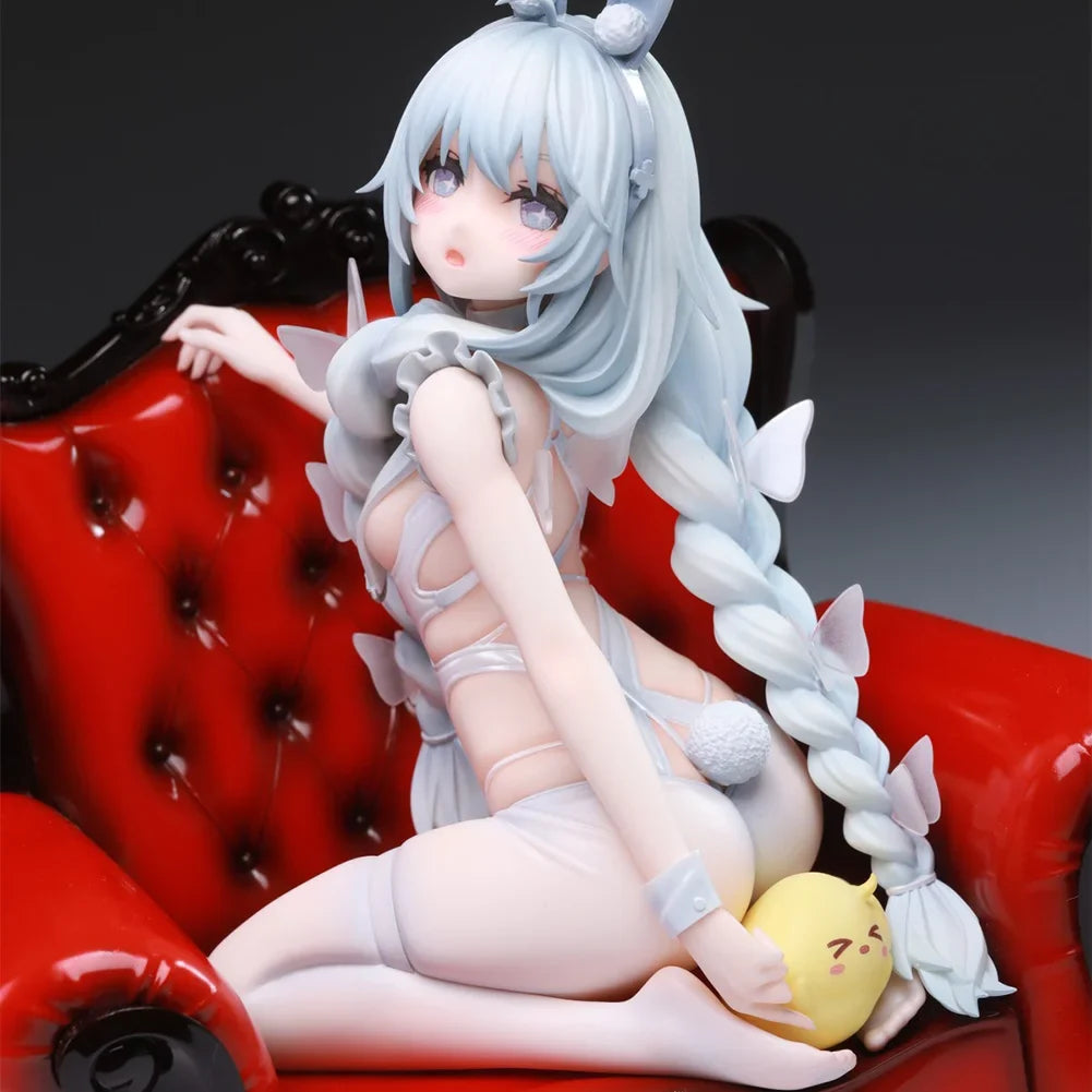 Anime MNF Le Malin Figures Sitting pose Action Figure beauty Bunny Model Worth Collecting Figures Desktop Decoration Gift 13cm