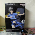 Original Bandai BLUE LOCK Bachira Meguru Isagi Yoichi Anime Action Figures Collection Ornaments Figure Toys Birthday Gift 16cm