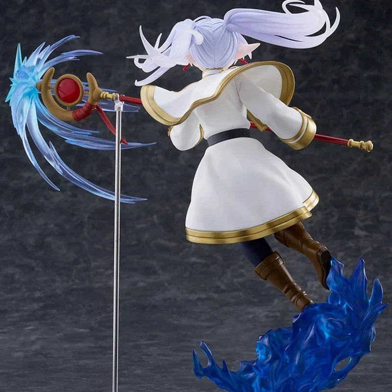 Frieren: Beyond Journey'S End 21cm Frieren Anime Figure Model Statue Exquisite Desktop Ornament Collection Toys Surprise Gifts