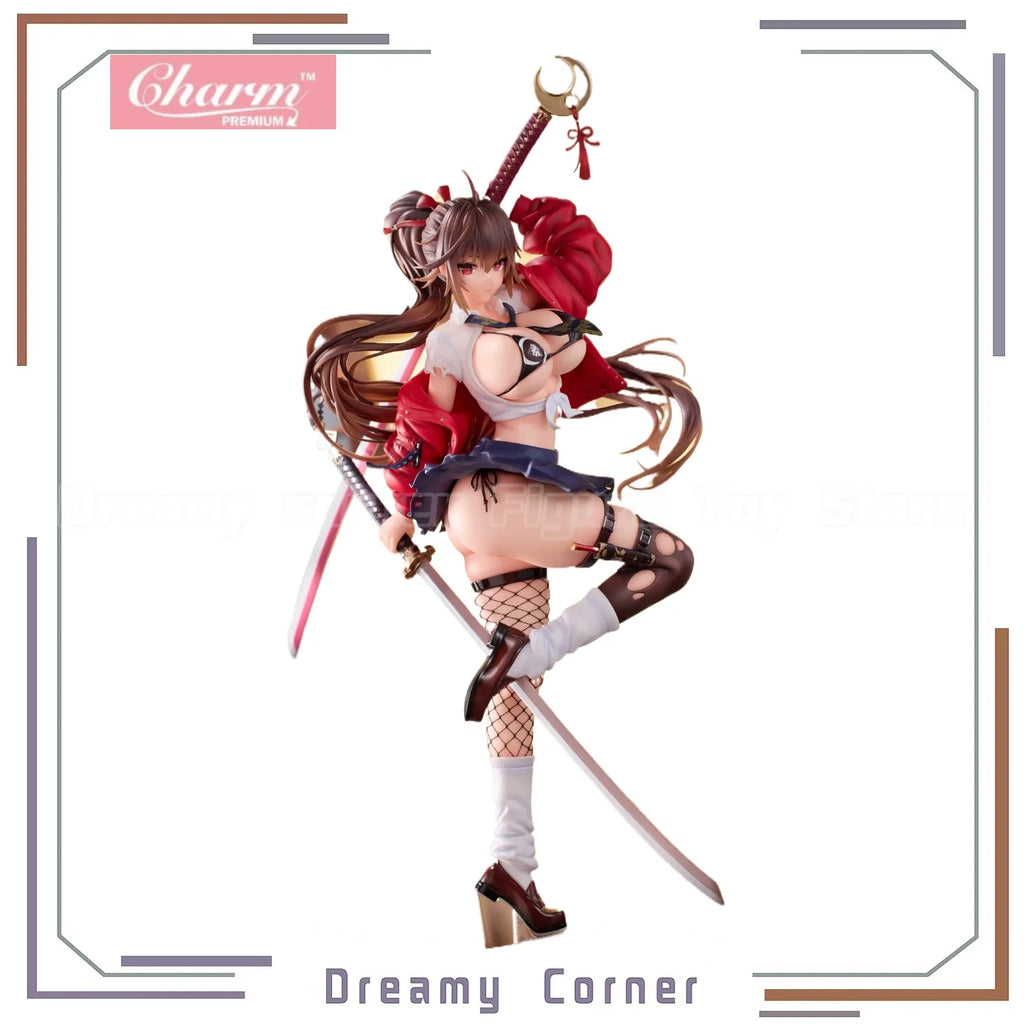 ã€In Stockã€‘Original Charm Dual Blades Shadow Dance 1/6 Scale Figure Toys Beautiful Girls Anime Model Ornaments Collection
