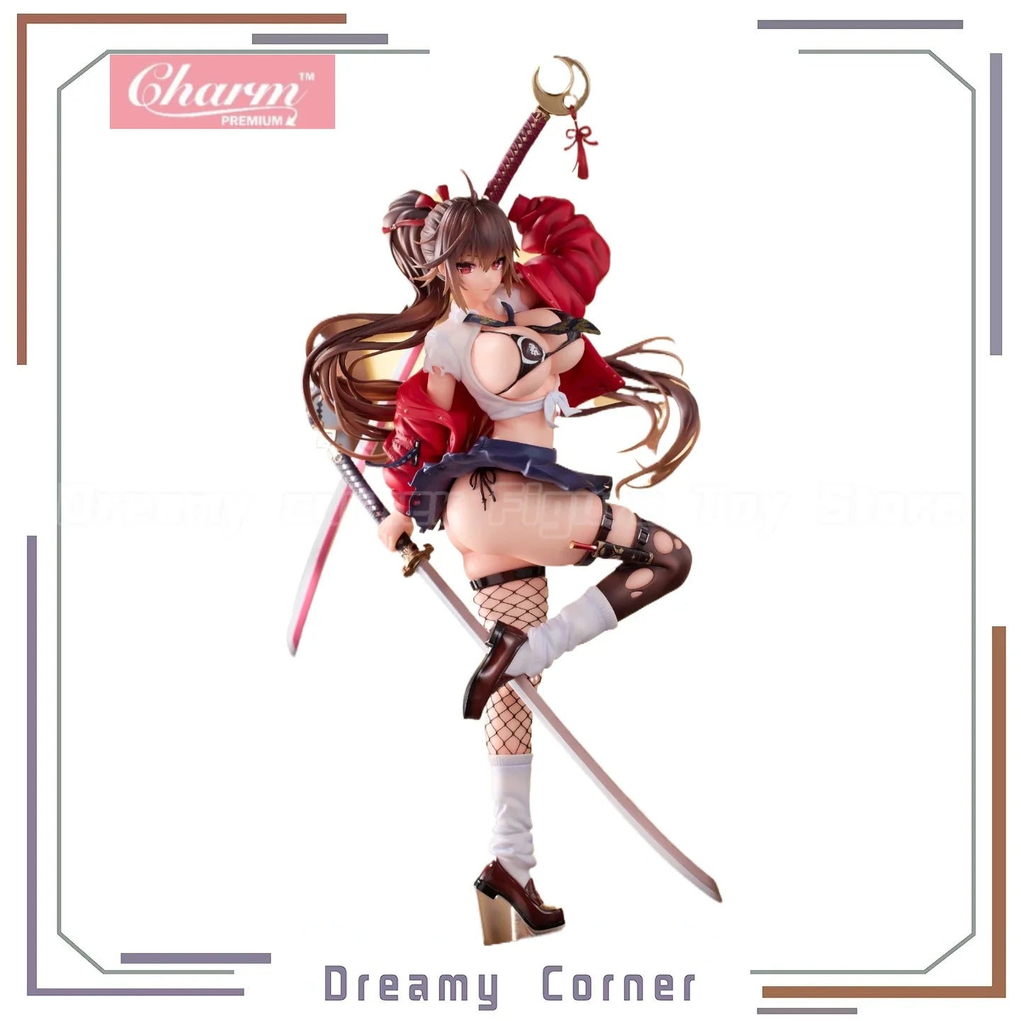 ã€In Stockã€‘Original Charm Dual Blades Shadow Dance 1/6 Scale Figure Toys Beautiful Girls Anime Model Ornaments Collection