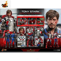Original Hottoys Iron Man 2 Tony Stark MARK5 Armor MMS599 MMS600 1:6 Anime Action Figures Toys Gift Model Collector Hobby Doll