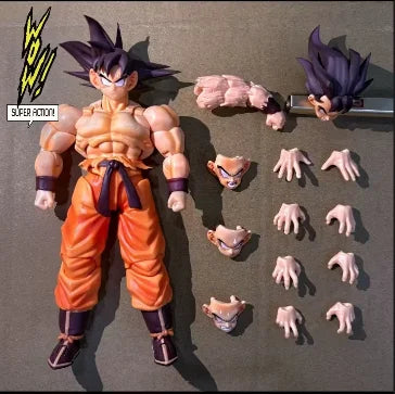 Wow Studio Dragon Ball Z Son Goku Vegeta Action Figures - Legendary Super Saiyan Anime Figurine Model Toys Gifts for Collectors