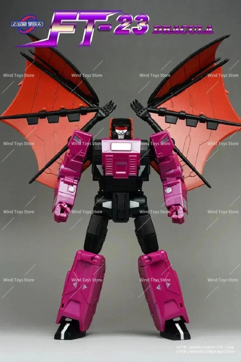 In Stock Transformation Original FansToys FT-23 FT23 Mindwipe Dracula High Quality Action Figure Robot with Box