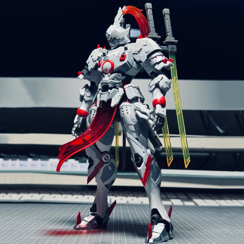 MOTOR NUCLEAR MNP-XH07 Wei Yuan-Style Sword-Fighting Alloy Joint Mecha Model Kit Buildable Action Figure Desk Ornament Boys Toy