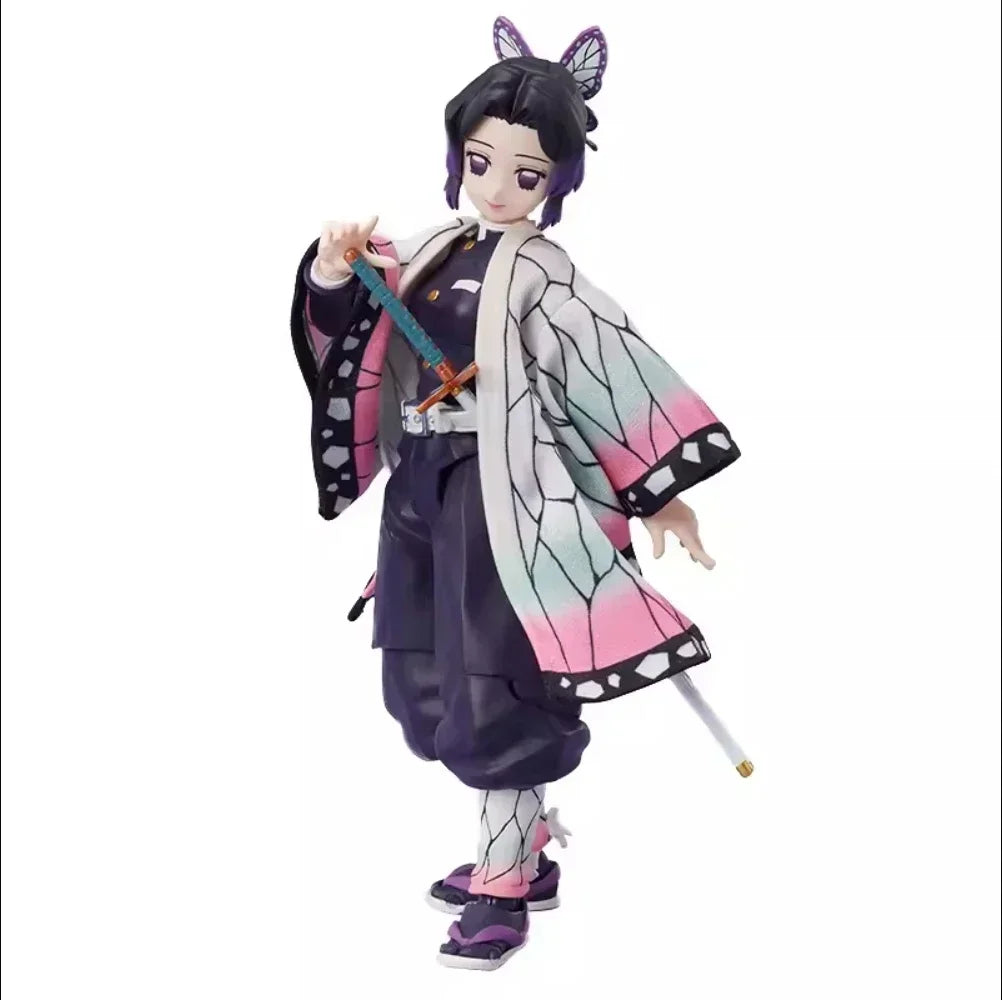 In Stock New 1/12 Aniplex BUZZmod Shinobu Kocho Kimetsu No Yaiba Demon Slayer Action Figures Model Toy Brinquedos Figura