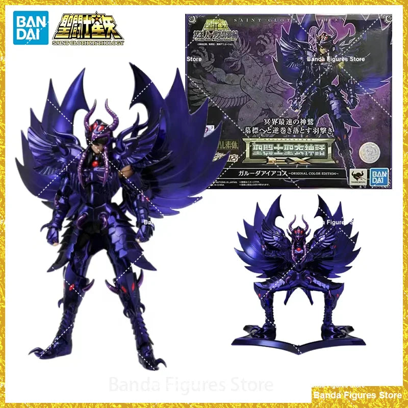 Original BANDAI Saint Cloth Myth EX Saint Seiya Garuda Aiacos ORIGINAL COLOR EDITION In Stock Anime Figures Model Toys