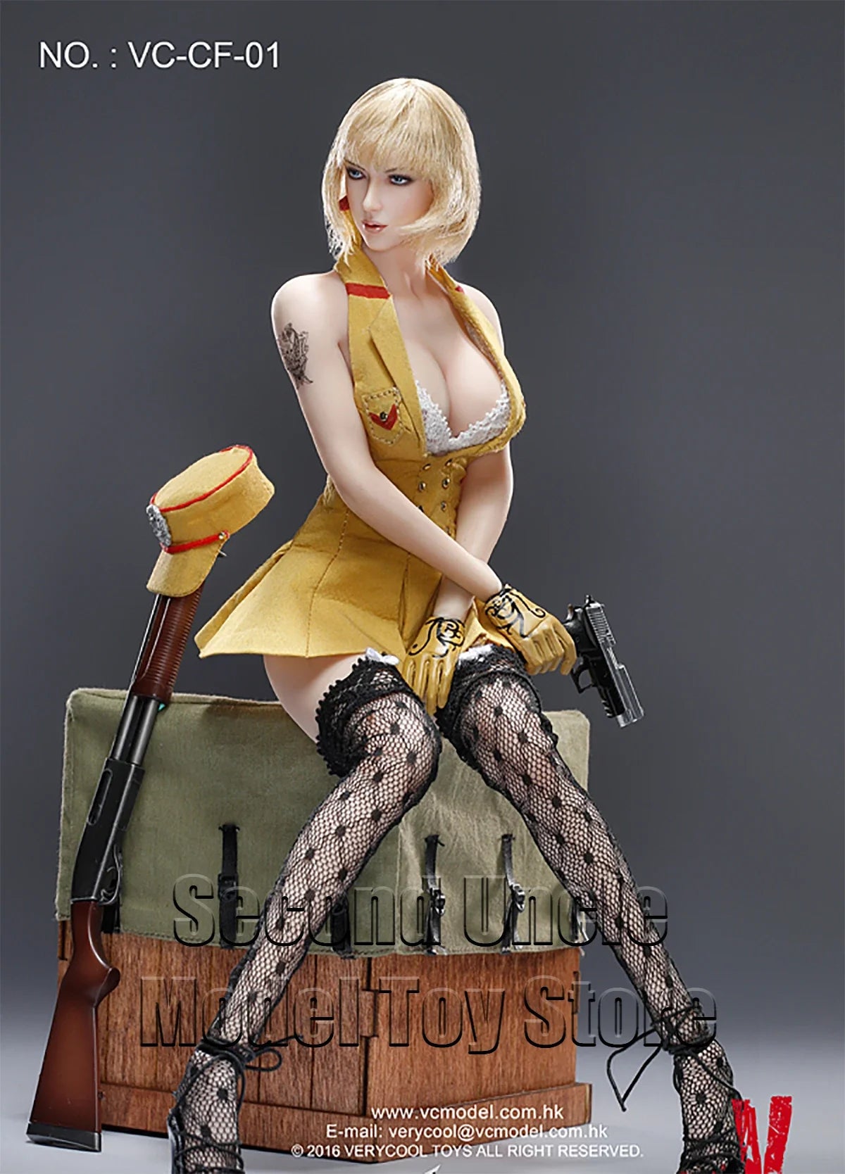 VERYCOOL VC-CF-01 1/6 Lurker Female Soldier Game character 12''  Action Figure Full Set Collectible Model Toys Gift