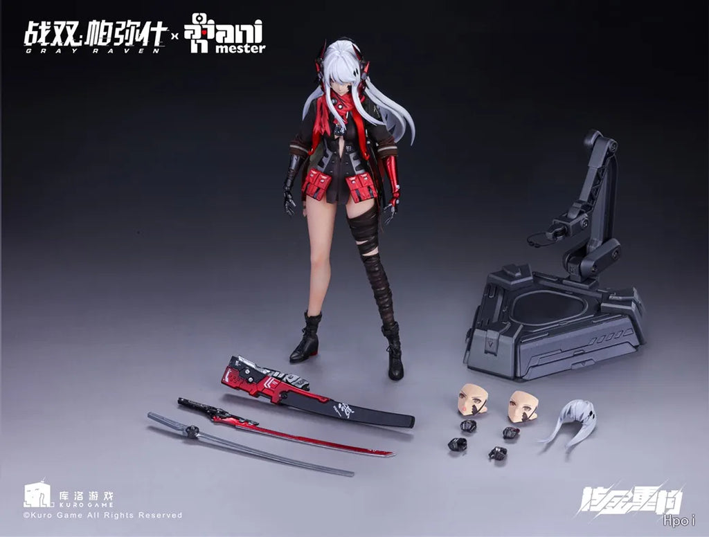【In Stock】Nuclear Gold Reconstruction AniMester GRAY RAVEN: PUNISHING Lucia Crimson Deep 1/9 Action Figure Collection Toys