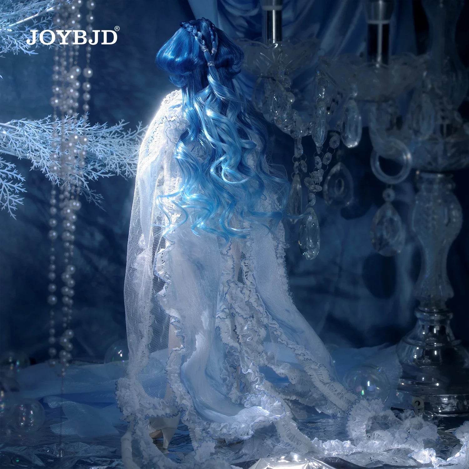 JOYBJD 1/4 Freya FullSet D Bjd Doll Ocean Fantasy Jellyfish Elf Artistic Photo Resin Figure Ball-jointed Doll Collectible