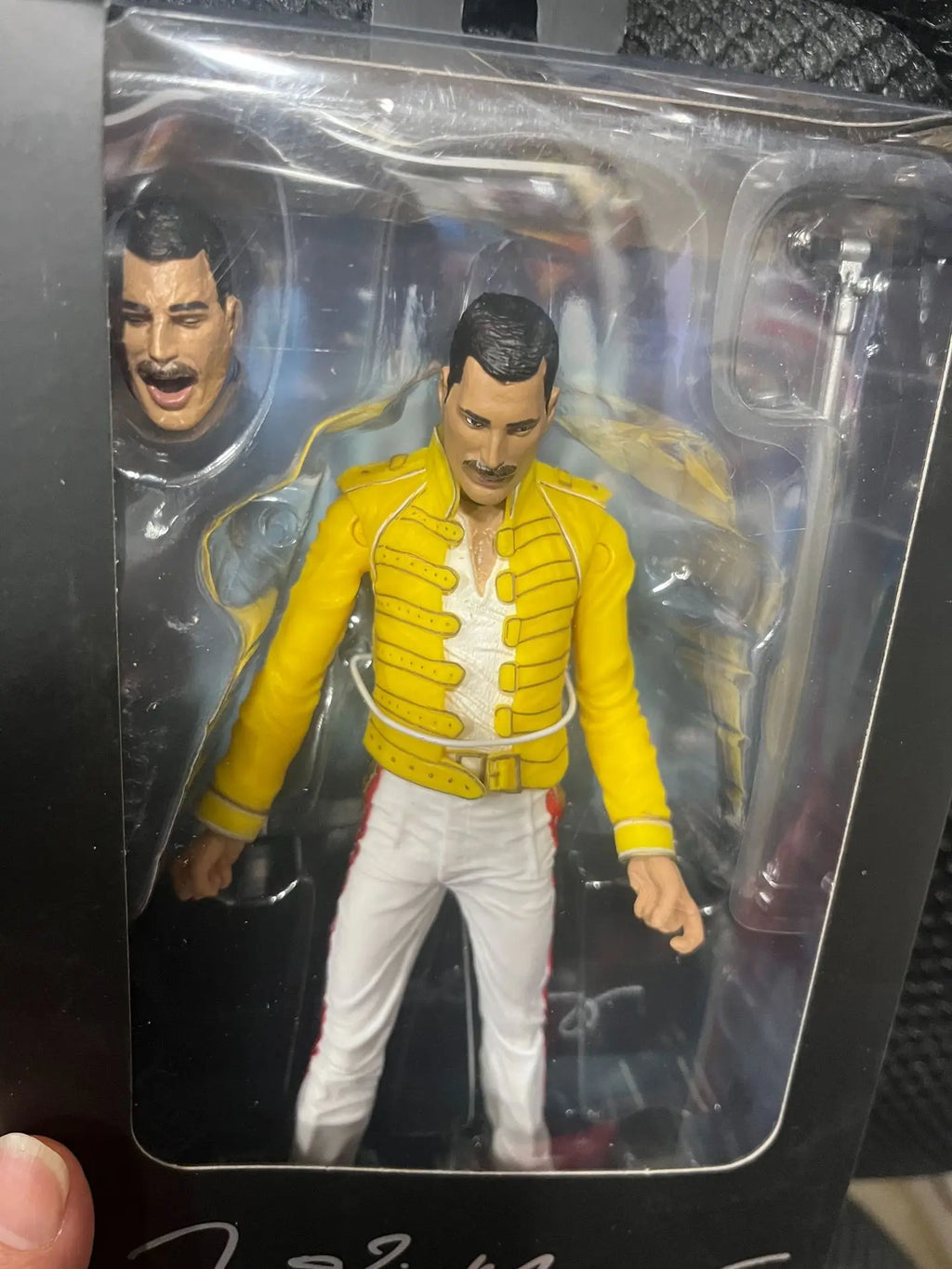 NECA Live At Wembley Stadium Queen Freddie Action Figure Mercury Collection Model Toy Doll Present