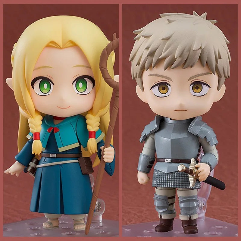 Anime Delicious In Dungeon Q Version 2385 Marcille 2375 Laios Raiosu Action Figure Figures Handmade Model Doll Toy Birthday Gift