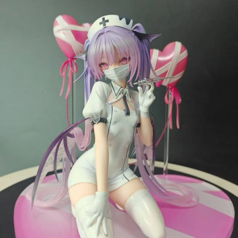 Pink Charm Eve Sweet Toxic Ver Anime Figure Statue Model Home Decor Collectible Gift Decorative item