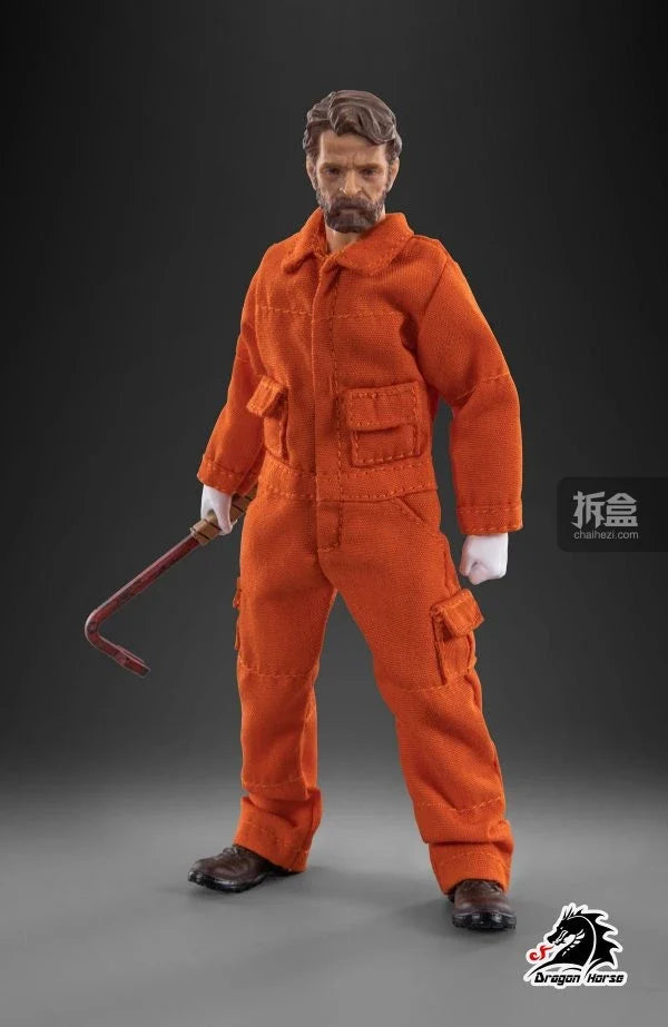 Dragon Horse Original 1\12 SCP Foundation Series SCP-181 D-class Personnel Lucky Anime Action Figure Model Toys Gifts Fo Boys