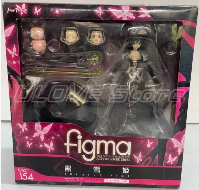 Original Max Factory Figma Kuroyukihime Action Figures Anime Figures Model