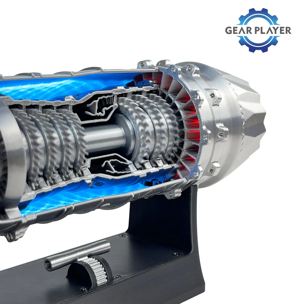 F-35 Fighter Model Toy Startable Aviation Engine High Performance Power Turbine Cool Boutique Toy Gift