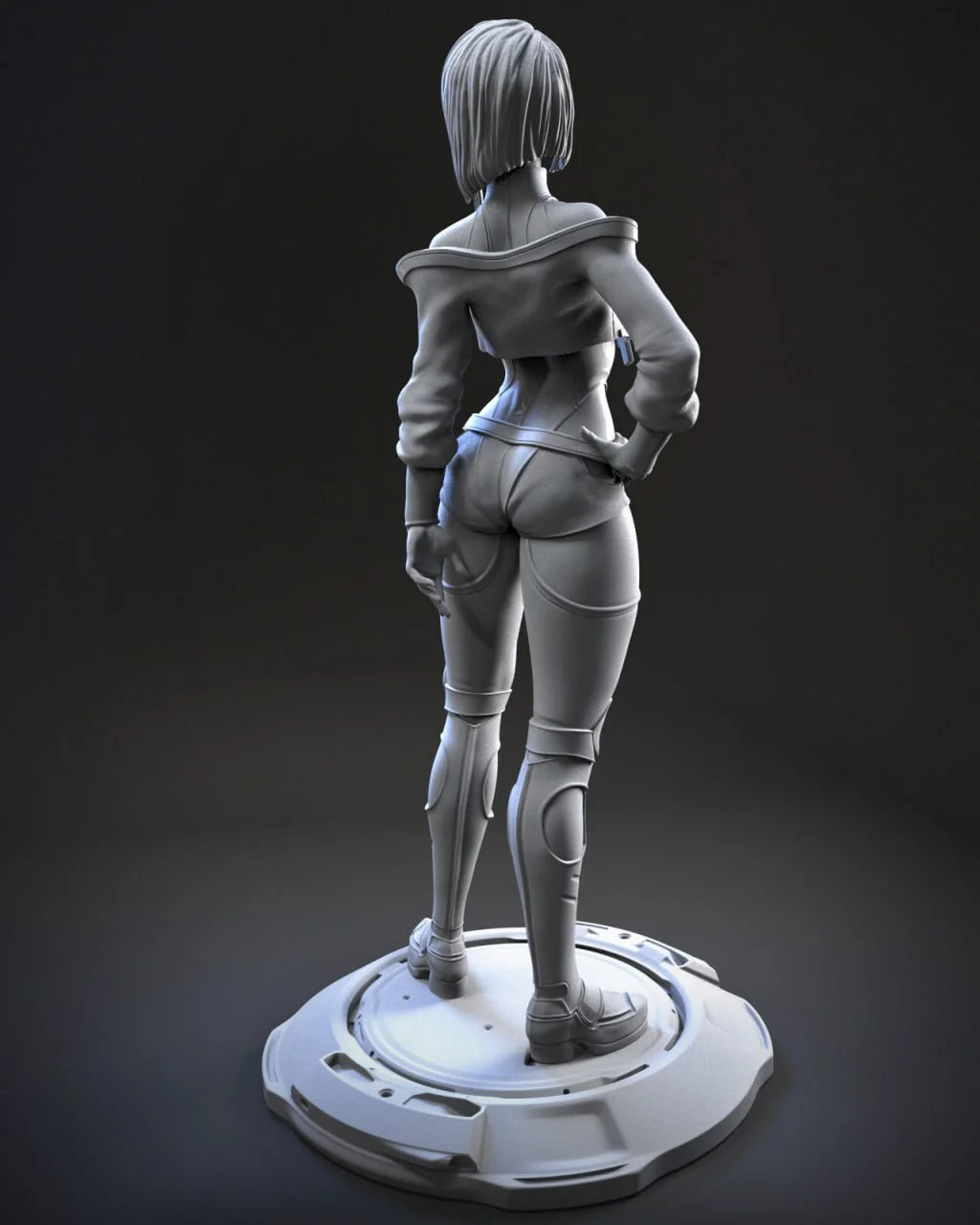 (1/35=50mm,1/24=75mm,1/18=100mm,1/16=120mm) 3D printing ， miniature model resin figure , Unassembled and unpainted kit