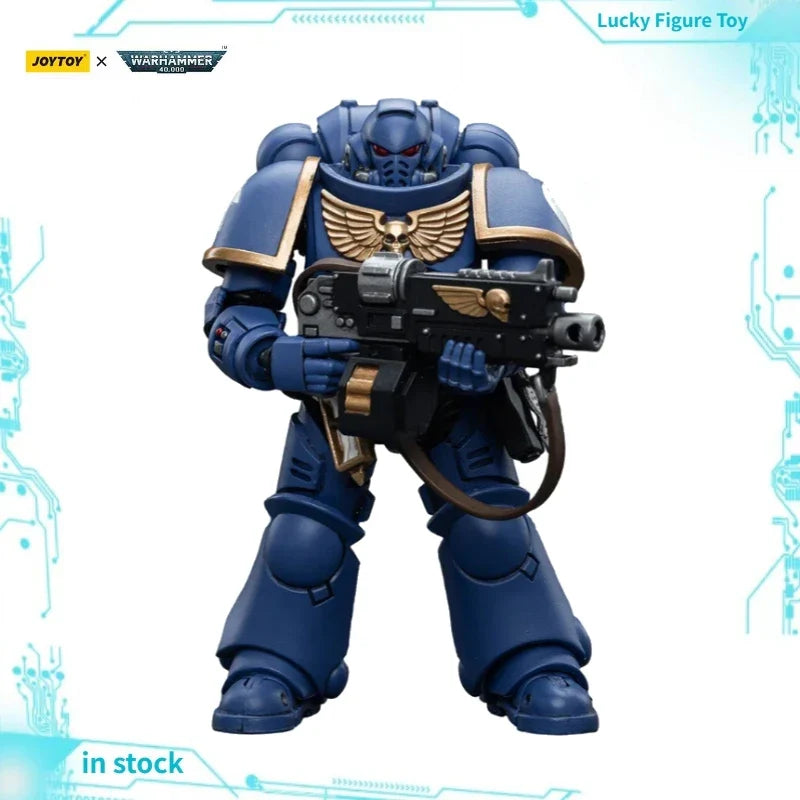 【Original】 JOYTOY Warhammer 40K Ultramarines Intercessors Model Toy