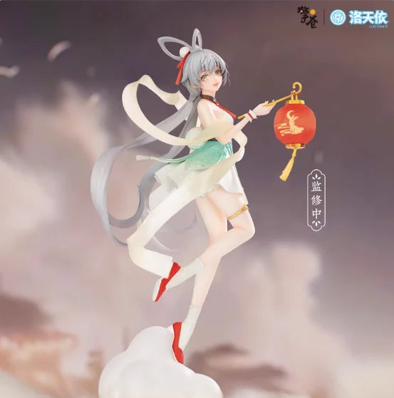 Genuine Original Luo Tianyi Nishang Step Moon Virtual Idol Pvc 1/7 Anime Figure Collectible 24cm Model Cartoon Statuette Gifts