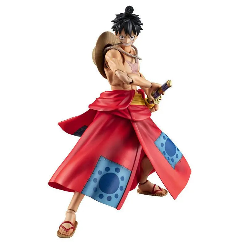 MegaHouse MH VAH Bandai Banpresto One Piece Navigation King Luffy Taro The Country of Harmony Movable Figure Trendy Play Model