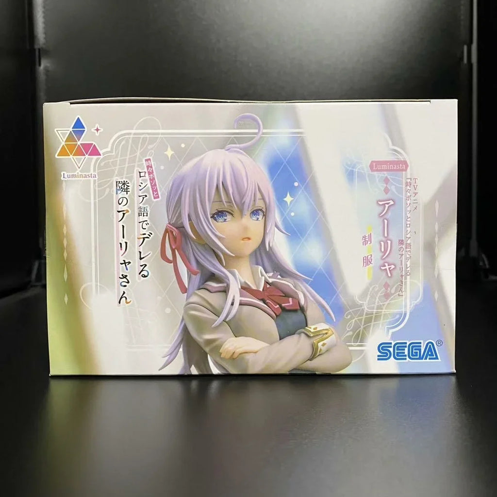 Original SEGA Luminasta Alya Sometimes Hides Her Feelings in Russian Alisa Mikhailova Kujou Anime Figure Action Figure Model Toy
