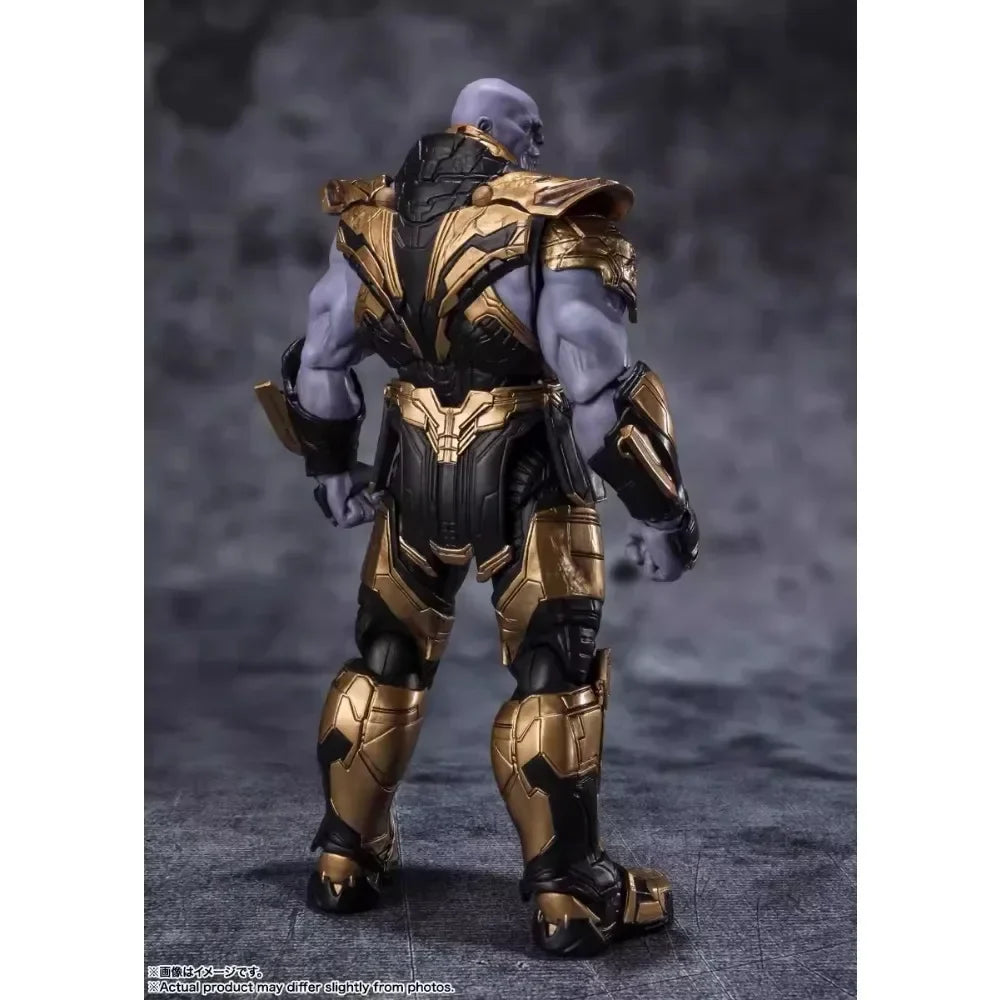 In Stock BANDAI S.H.Figuarts Original Marvel Thanos The Infinity Saga Five Years Later 2023 Edition Anime Action Figure Toy Gift