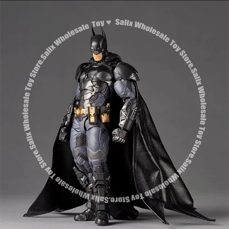 New Factory KAIYODO Amazing Yamaguchi Revoltech Batman Arkham Knight Ver. Anime Action Figures Collection Ko Model Custom Toy