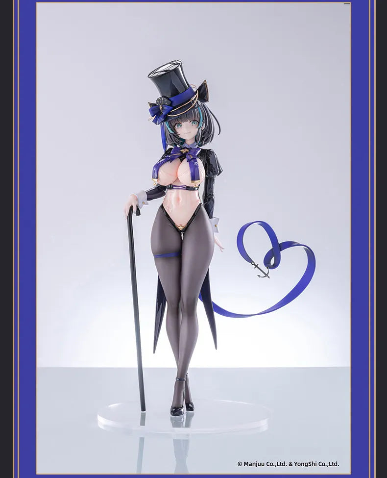 In Stock AniGame HMS Cheshire Gorgeous Night Dream 1/6 Sexy Girl Animation Action Figure Toy Gift Model Collection