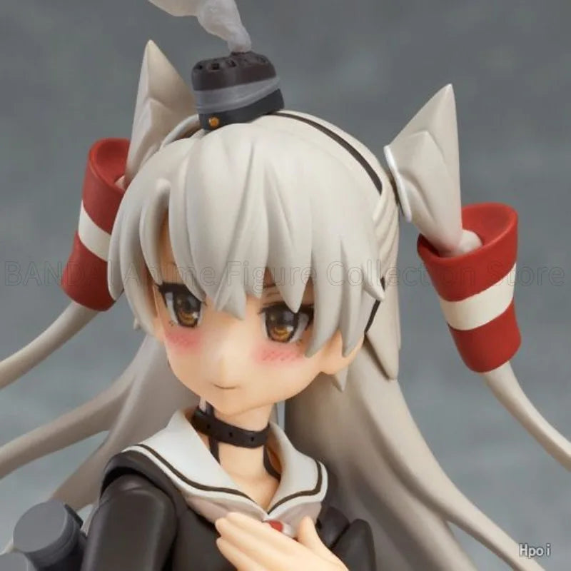 In Stock Original Max Factory Figma #240 Amatsukaze Kantai Collection Action Humanoid Decoration Model Toys