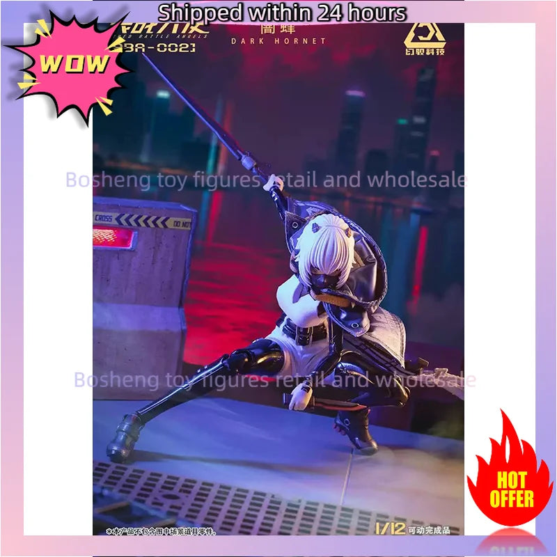 11 Original LOSCONT Armed Battle Angels ABA 002 Dark Hornet 1/12 Scale In Stock Anime Action Collection Figures Model Toys