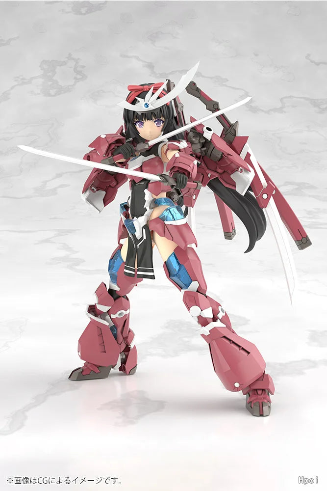 In Stock Original KOTOBUKIYA Frame Arms Girl Grande Scale Magatsuki 25cm Animation Assembled Movable Figures Toy Ornaments
