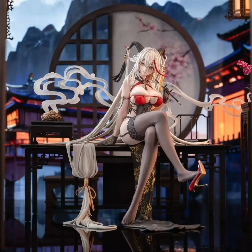 AniGame Azur Lane Agnes Golden Dragon & Auspicious Clouds Figure, Movable Dragon Parts New Collectors/Gift, New Arrival Deal