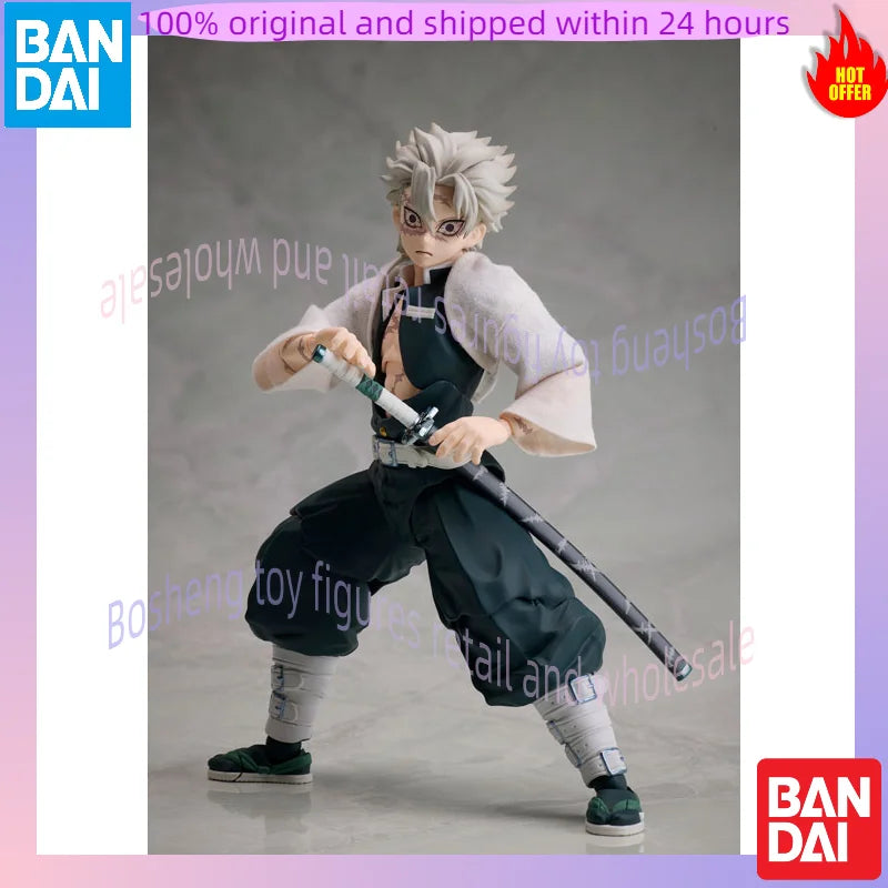 Original Aniplex BuzzMod Demon Slayer Kimetsu no Yaiba Sanemi Shinazugawa 1/12 In Stock Anime Collection Figures Model Toys