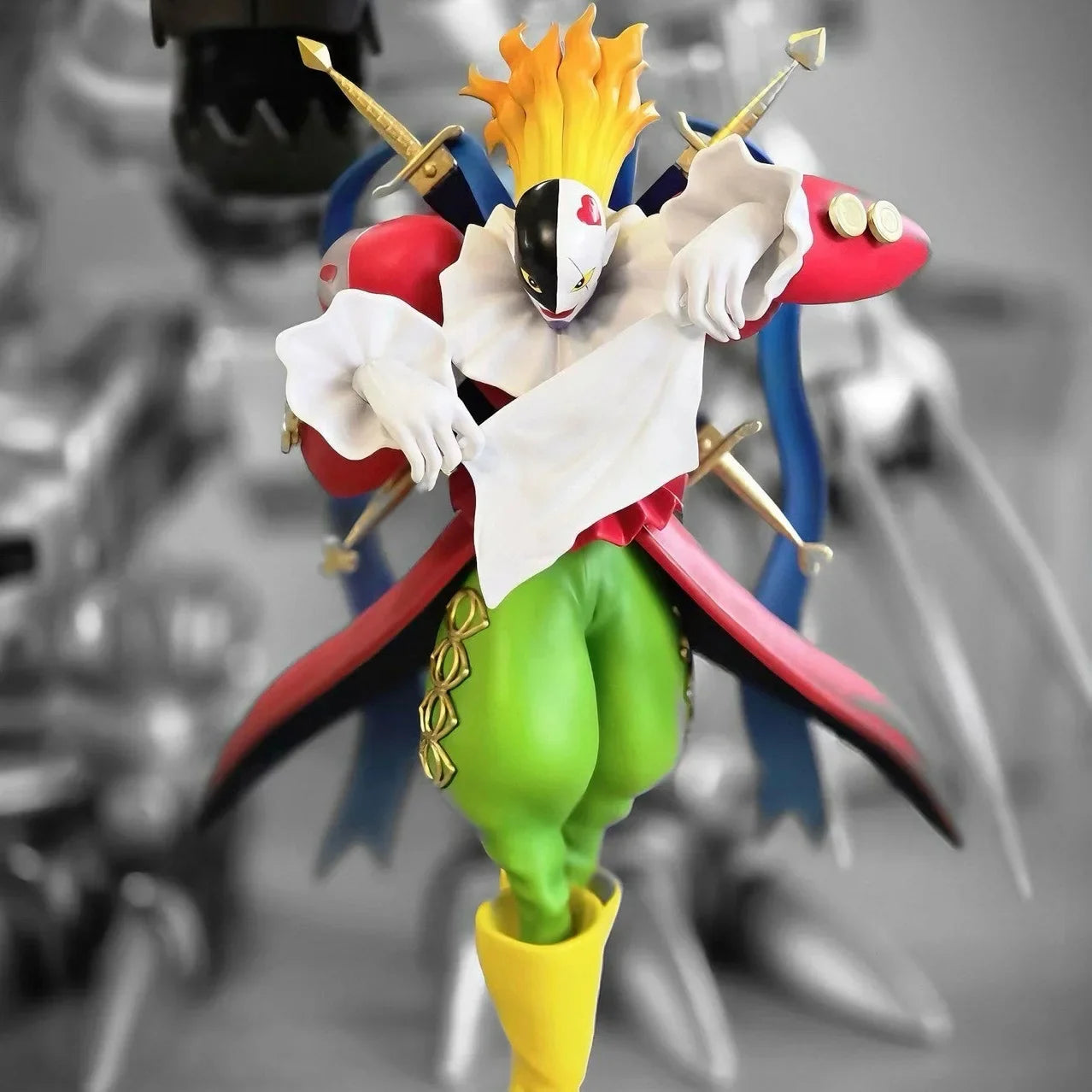New Digimon Anime Digimon Figures Metaletemon Piedmon Angewomon  Lilimon Anime Figure Model Statue Collection Desktop Decoration