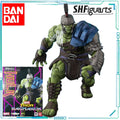 Bandai Genuine S.H.Figuarts SERIES Thor: Ragnarok THOR and  Hulk Finished Product Movable Model Retro Toy Collection As A Gift