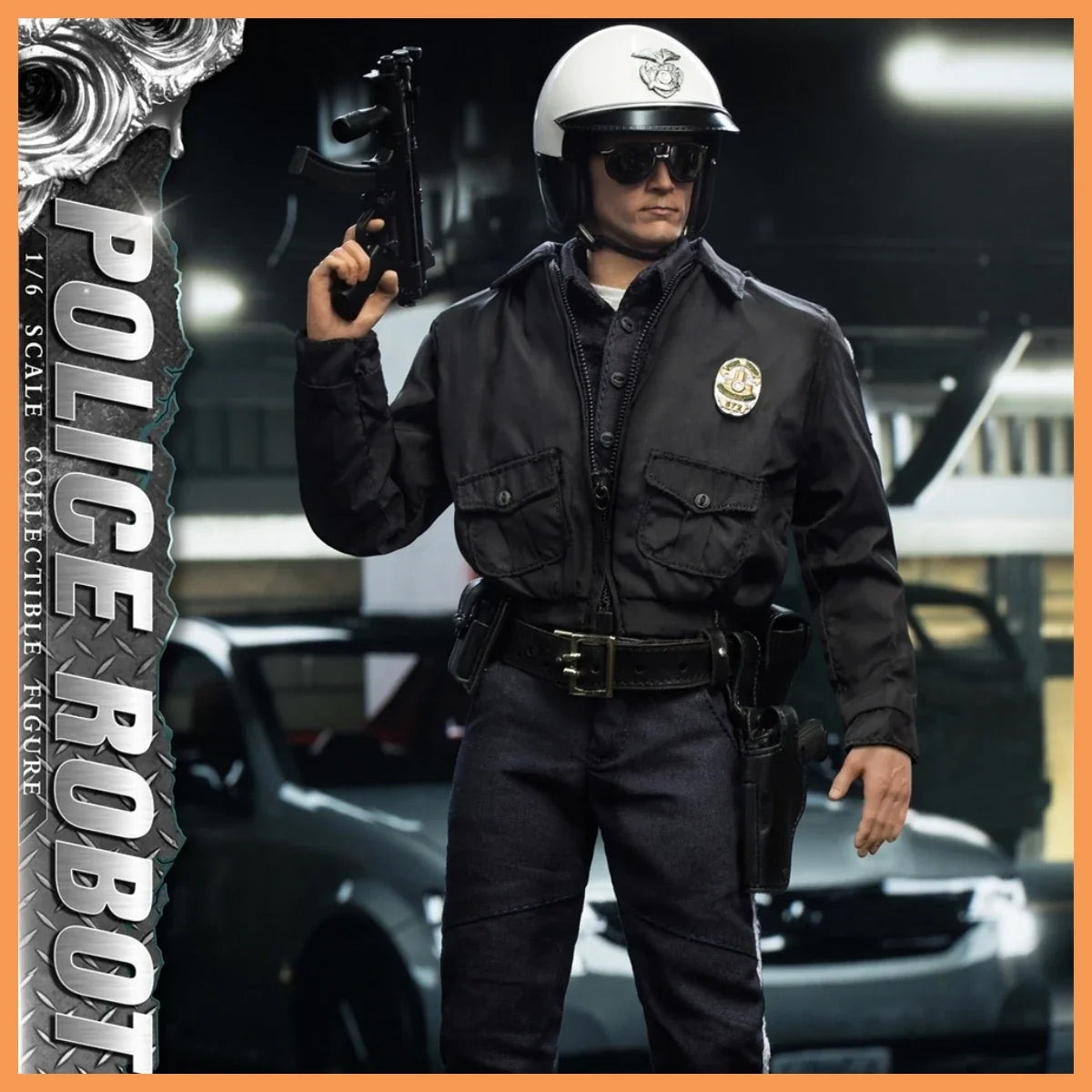 PRESENT TOYS PT-sp62 1/6 Scale Police Robot T1000 Male Soldier Full Set for 12inchs Action Figure Collectible Model Toys