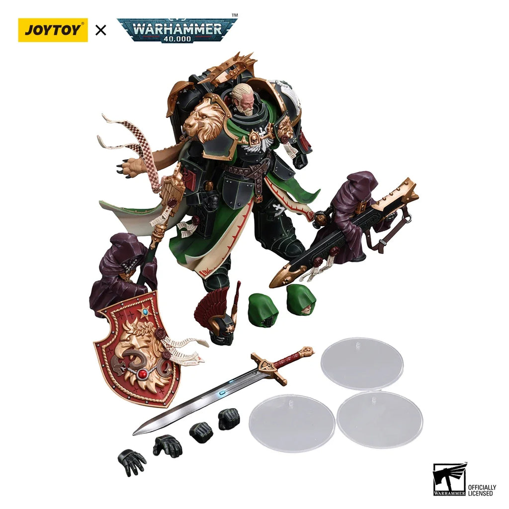 [IN STOCK] JOYTOY Warhammer 40k 1/18 Action Figure Dark Angels Primarch Lion Jonson Anime Collection Model Toys Gift