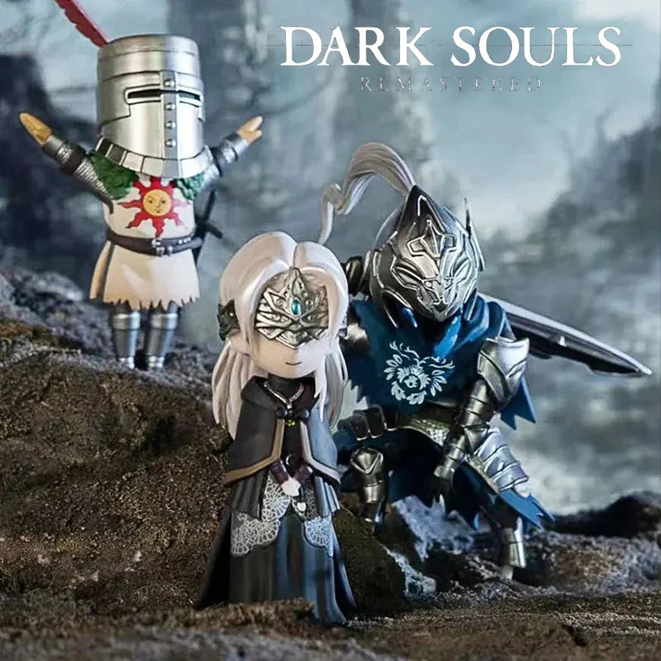 Hot Dark Souls Figure Solaire Siegmeyer Oscar Ornstein Artorias Action Figure Pvc Statue Collection Model Toys for Children Gift