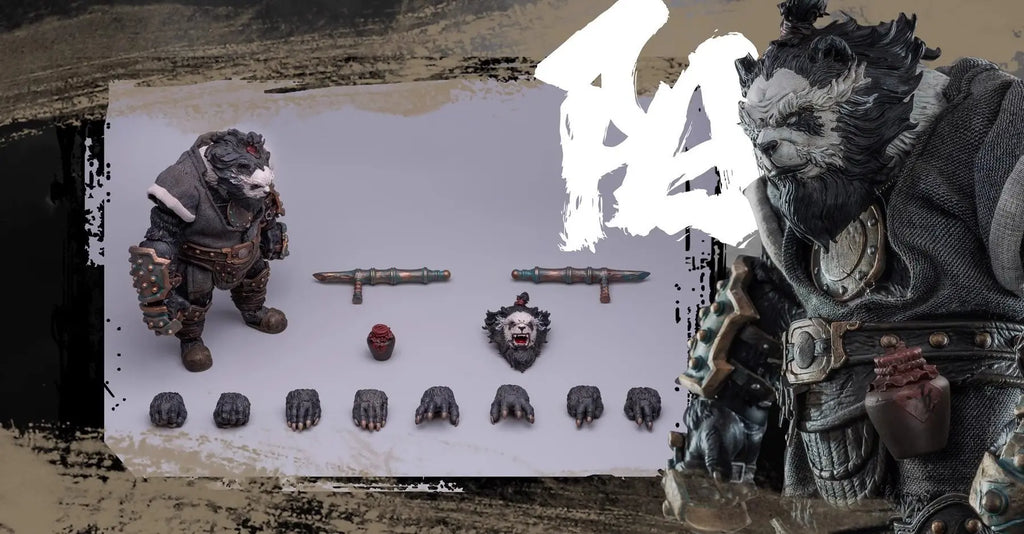 Maestro Union 1/12 Shuten Doji Artikulierte Actionfigur Oni Samurai Sammlermodell Spielzeug für Anime-Actionfiguren-Sammler