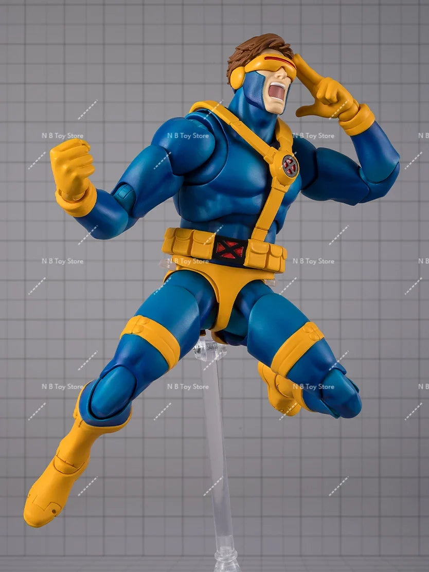 IN STOCK Original BANDAI S.H.Figuarts X-men Cyclops GAMERVERSE Action Figures Toy Collection PVC Models Anime Figure Joint Doll