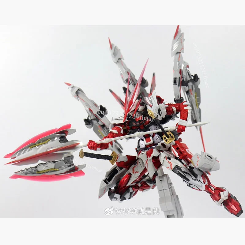 In Stock DABAN 8836 Astray Red Frame Red Dragon MG 1/100 MB MBF-P02 METAL BUILD Toy Assembly Model Kit Action Figures Gifts